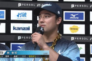 西武・林安可、左膝痛で登録抹消