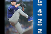 スクーバルが移籍後初登板も大谷ドジャースは5連敗、野球ファンは大喜び、カブス戦・実況スレの翻訳（海外の反応）