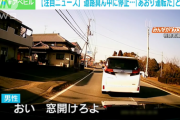【動画】クラクションにブチギレたドライバー「お前がやっているのは“あおり運転”なんだよ」と怒鳴りつけてくる