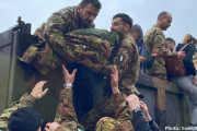 イタリア軍部隊が悪天候による洪水に見舞われた住民を支援！