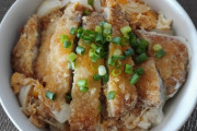 美味しそうなカツ丼作った