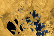 水がない海もあるんだ ? 土星の衛星タイタンには水深300メートルのメタンの海が広がっている！
