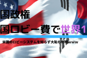 【前年１０倍】韓国政権、米国ロビー費で世界1位の金額が判明⇒米国のロビーシステムを知らず大恥も判明ｗｗｗ