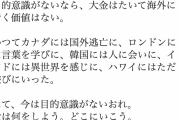 （ヽ´ん`）「目的意識がないなら、大金はたいて海外に行く価値はない」