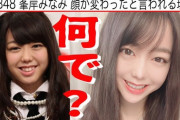 【AKB48】「顔変わったね」#峯岸みなみ （27）、150万円投資したパーツを告白　ファン「どんどんかわいくなる」絶賛の声  [ジョーカーマン★]