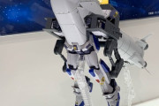 噂のガンプラ「MGガンダムF90Uタイプ」が展示！