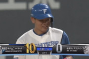 【vs.ロッテ】日ハム野村2打席連続タイムリー！4回で大量10点リードに！