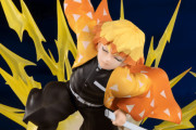霹靂一閃！『鬼滅の刃』フィギュアーツZERO「我妻善逸-雷の呼吸-」登場！凛々しい表情や立体的な髪にも注目