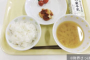 【悲報】日本の貧乏給食、限界突破ｗｗｗｗｗｗ
