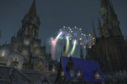 【FF14】紅蓮祭期間中のエンピレアム、花火の打ち上がる位置がおかしいとツッコミが殺到ｗｗｗｗｗ