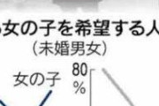 【画像】子供は女の子or男子どっちがいい？←そのアンケートの結果がこちらｗｗｗｗｗｗｗｗｗ