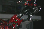 仮面ライダーキバのアクションって独特な感じがする
