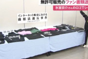 氷室京介さんの偽Ｔシャツ販売か　ファンの男を書類送検