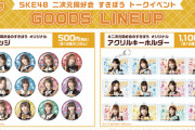 「SKE48 二次元同好会 すきぼう トークイベント」番組グッズ販売のお知らせ