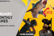 【PSプラス】1月のフリープレイはPS5版『マンイーター』！ 他、『トゥームレイダー』『ミストオーバー』が登場！