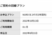 【朗報】ワイ、ついにNURO光から脱出ｗｗｗｗ