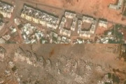 イスラエル軍の攻撃でガザ北部の建物が粉々、街並みが壊滅…衛星画像で確認！