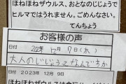 子供「ほねほねザウルスを売ってください」店員「大人の事情で無理です」子供「なんで？」
