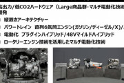 マツダ、「縦置き直列6気筒エンジン」を公開　2022年投入へ
