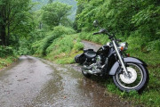 【画像】バイクでヤバイ場所走った　うわぁ・・・