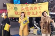 【動画】フェミ団体「＼(^o^)／男は黙れ！男は黙れ！＼(^o^)／男が産めるのンコだけ～＼(^o^)／男が産めるのンコだけ～」