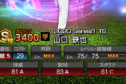 【プロスピA】山口鉄也って凄かったけど特別コントロールに秀でた投手だっけ？