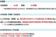 リゼロ鬼がかりのレンタルプラン、初回契約6ヶ月→4ヶ月に変更