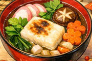 今からお雑煮（おしるこ？）を食べるよ！
