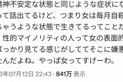 【精神】女さん「男が女性ホルモン打ったら鬱になるんだって！やっぱ女ってすげーわ！」←4万いいね