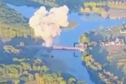 ウクライナ軍がクルスク州のセイム川に架かる橋すべて破壊…ロシア軍が前線への物資補給に使用！