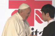 【ローマ教皇】「難民の受け入れを」厳しい対応を取っている日本に