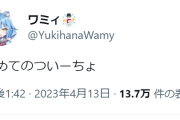 【風物詩】ぺこちゃん＆ラミィのツイ垢ロック（解除済み）　避難用に『ワミィ』が誕生する