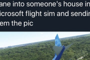 マイクロソフトの飛行機ゲーム、実在する家に飛行機を墜落させることが可能に