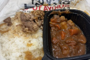 すき家でカレー買ってきたンゴ！