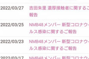 NMB48 隅野和奏 龍本弥生 新型コロナウイルス感染に関するご報告