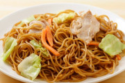 焼きそばの具、「豚肉」「玉ねぎ」「人参」で充分だった