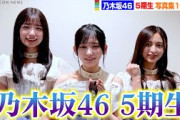 乃木坂5期生・井上和＆五百城茉央＆池田瑛紗が写真集オリコン本ランキング1位獲得でコメント！　　『乃木坂46 5期生写真集 あの頃、乃木坂にいた』