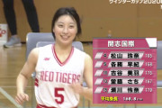 【各務早紀】高校女子バスケ開志国際にかわいい美女が出場する