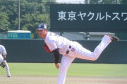 【朗報】ヤクルト山下輝が実戦デビュー！１回無安打無失点　最速１５１キロ