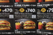 〈超画像〉マクドのハンバーガー、ガチで高すぎる