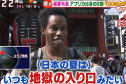 【画像】アフリカ出身の８割「日本のほうが暑い」ｗｗｗｗｗｗ