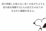 スヌーピーの名言、ガチで深いｗｗｗｗｗ