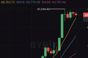 【朗報】ビットコイン、ETF承認の期待上げで一時47,000ドル突破する【BTC】