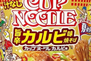 汁なしの『カップヌードル 旨辛カルビ味焼そば』が7月5日に発売！