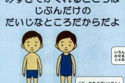 【画像】「水着で隠れるところは大事なところ」 性暴力根絶へ教材作成