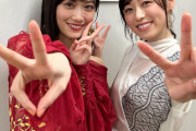 【乃木坂46】『NHK紅白歌合戦』山下美月×福原遥 エモすぎる本番前楽屋2ショットが公開！！！！！！