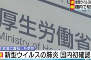 【中国人の反応】中国武漢から日本に帰国した男性が新型肺炎を発症！！中国人「実は日本が感染源じゃね？」
