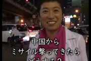 記者「中国がミサイル撃ってきたら？」　辻元清美「はぁ？そんなもんいつ撃ってくるの？」  [8/5]