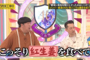 【シーン…】池田「こっそり紅生姜食べて唇を赤くしてました」日村「…は？」設楽「…へぇ〜…すごいっすねさすがっすね池田さん」←腫れ物で草