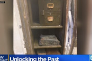 大学の地下室に50年以上放置の開かずの金庫を開けてみた：米国